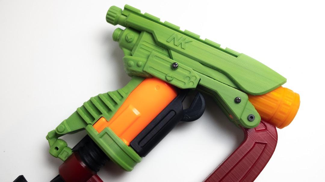 nerf mega bigshock clampdown style mod Hobbies Toys Toys