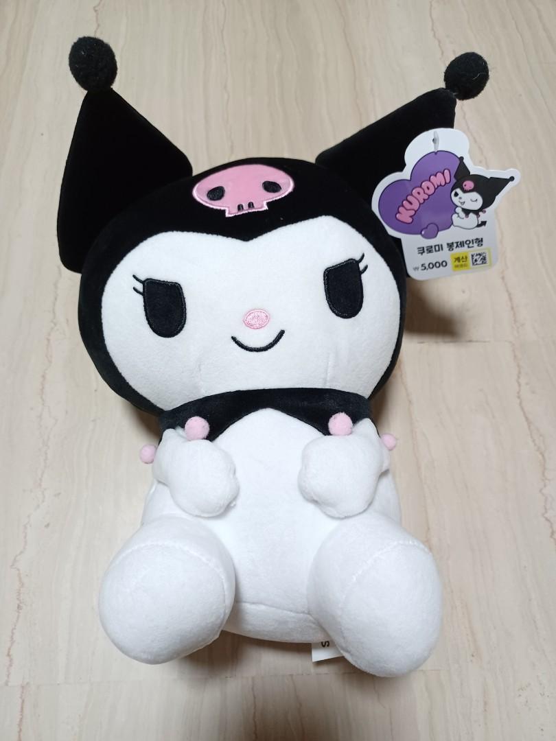 New cute black joker hat white pink skull black devil tail melody