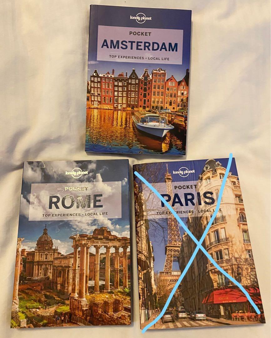 Holiday　Amsterdam　Planet　NEW　Travel　Books　Lonely　Carousell　Toys,　Rome,　Hobbies　Pocket　Books　on　Magazines,　Guides