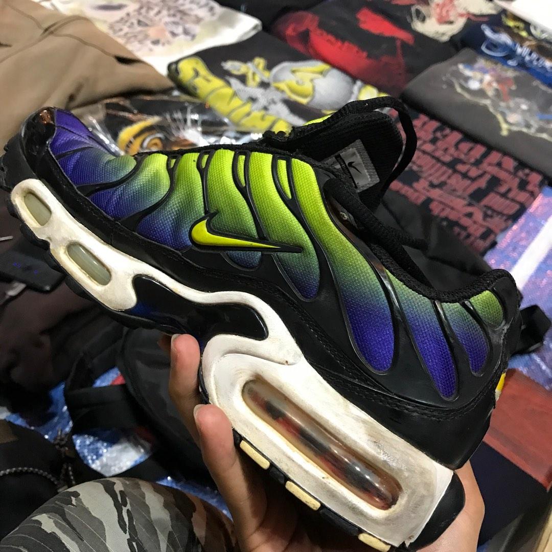 Nike air max plus hyper blue/cyber-black discount