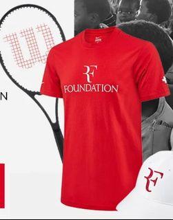 Nike Roger Federer RF Foundation T-Shirt - Plain & One Million Shirt