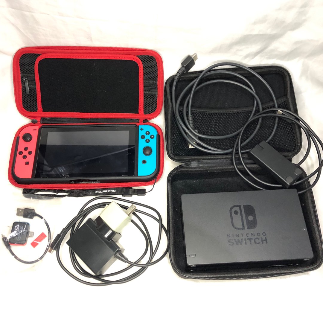 NINTENDO SWITCH CONSOLE V1 GAME CONSOLE UNPATCHED V1 JAILBREAK WITH GAMES 512GB Memory SECOND