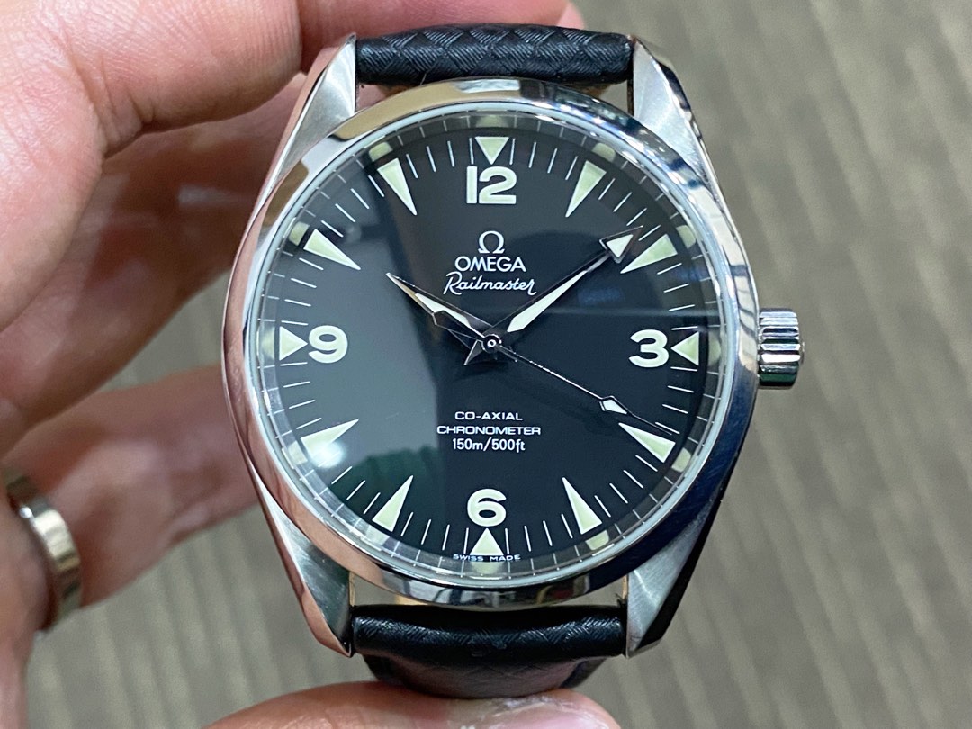 omega railmaster 42mm
