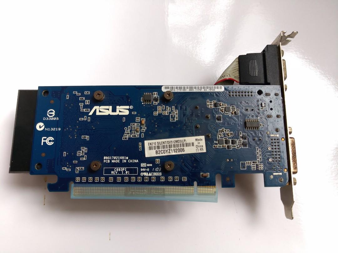 ASUS Nvidia GeForce 210 Graphics Card, 電腦＆科技, 電腦周邊及配件, 電腦周邊產品 - Carousell