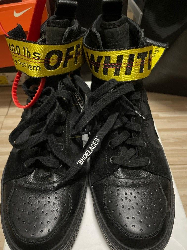 Off white industrial heels online