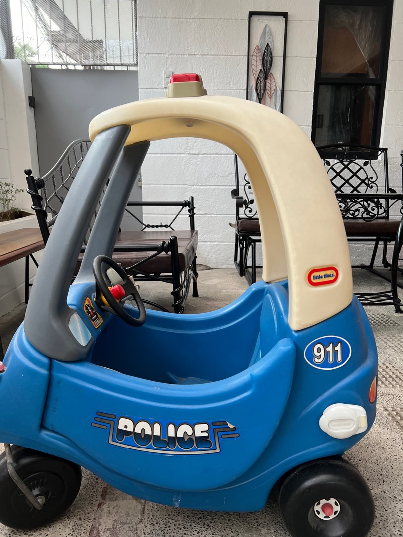 OG Little Tikes Police Car USED, Babies & Kids, Infant Playtime on