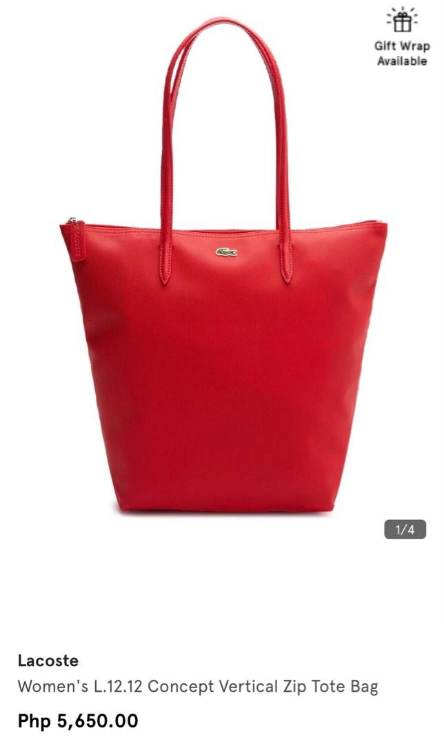 Original Lacoste Tote Bag, Women's Fashion, Bags & Wallets, Shoulder Bags on Carousell