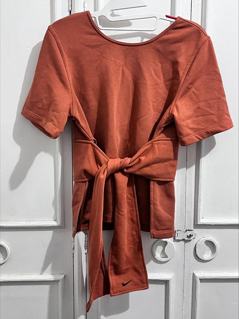 Nike studio wrap sales top