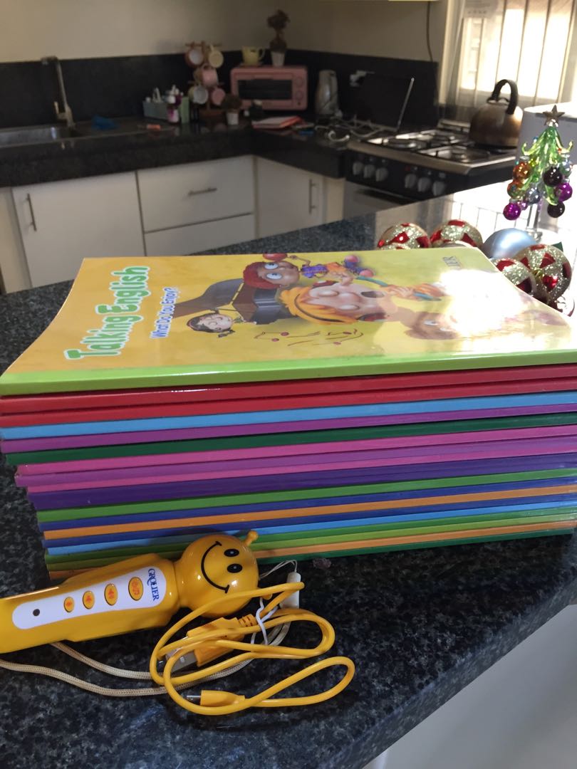 Original Preloved Grolier Talking English, Hobbies & Toys, Books ...