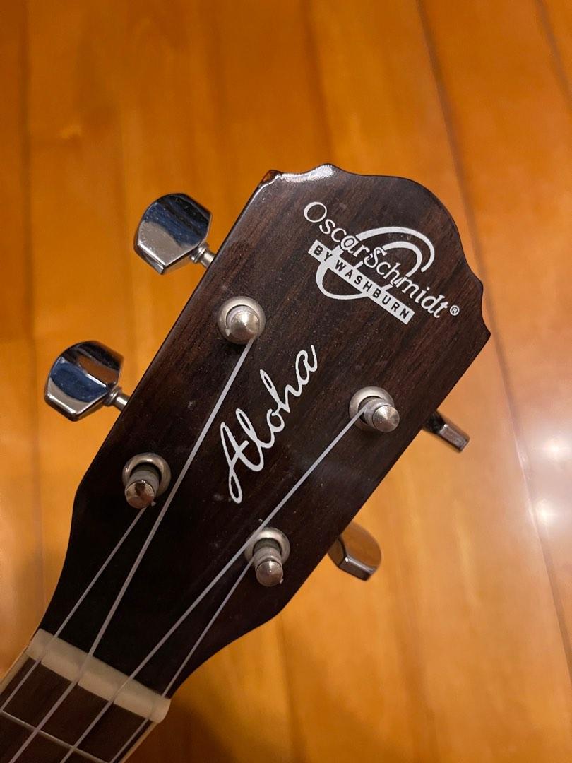 Oscar Schmidt by Washburn OU3 Concert Ukulele with bag