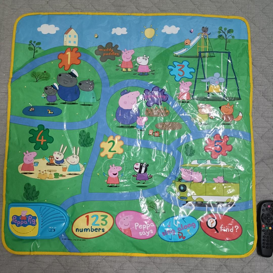 Peppa pig top interactive playmat