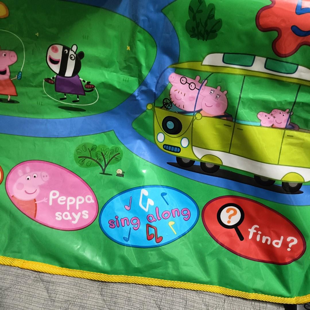 Peppa Pig Interactive Play Mat, Hobbies & Toys, Toys & Games on Carousell