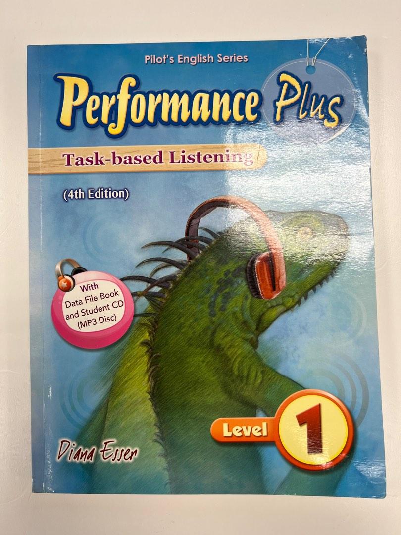 Performance Plus Task-based Listening Level 1, 興趣及遊戲, 書本 & 文具, 教科書 ...