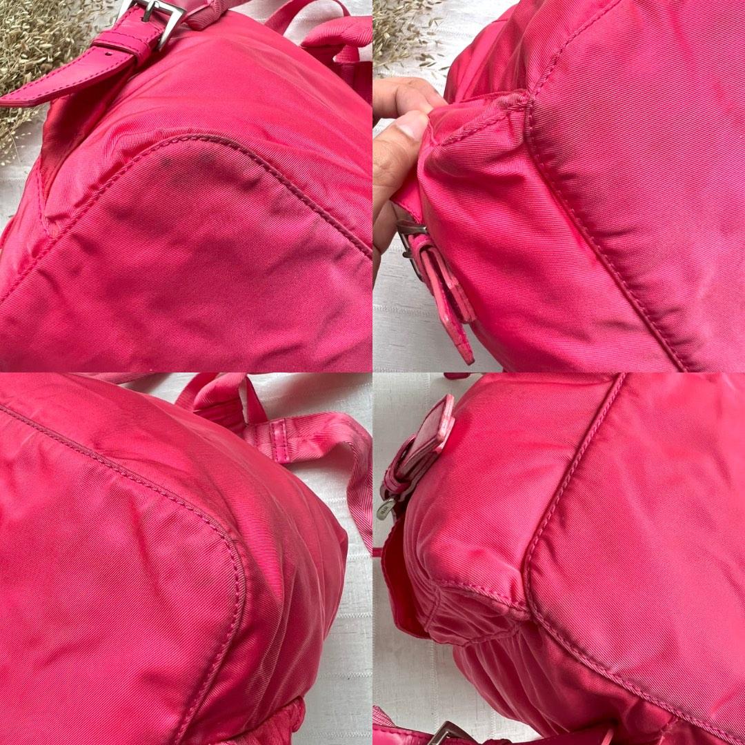 PINK PRADA NYLON BACKPACK – OC Luxury Bags