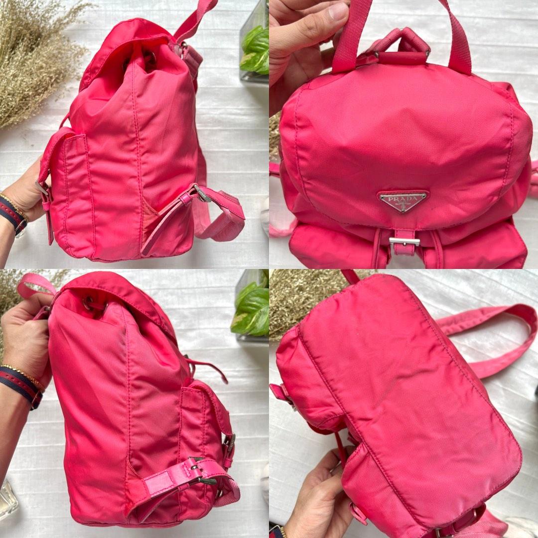 Looking for Prada mini neon silk backpack pink or green : r/DHgate