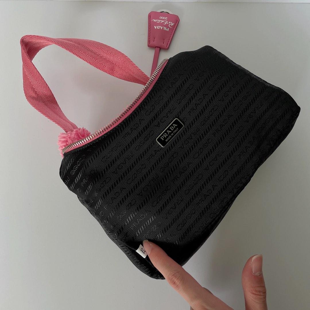 Petal Pink/black Re-edition 2000 Terry Mini-bag