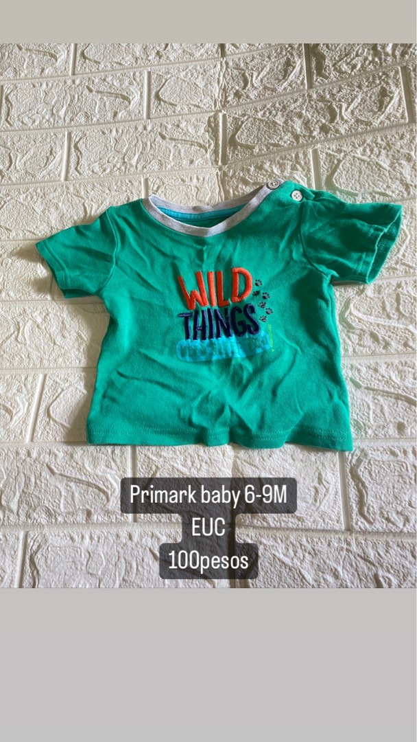 Primark baby boy shirt, Babies & Kids, Babies & Kids Fashion on Carousell