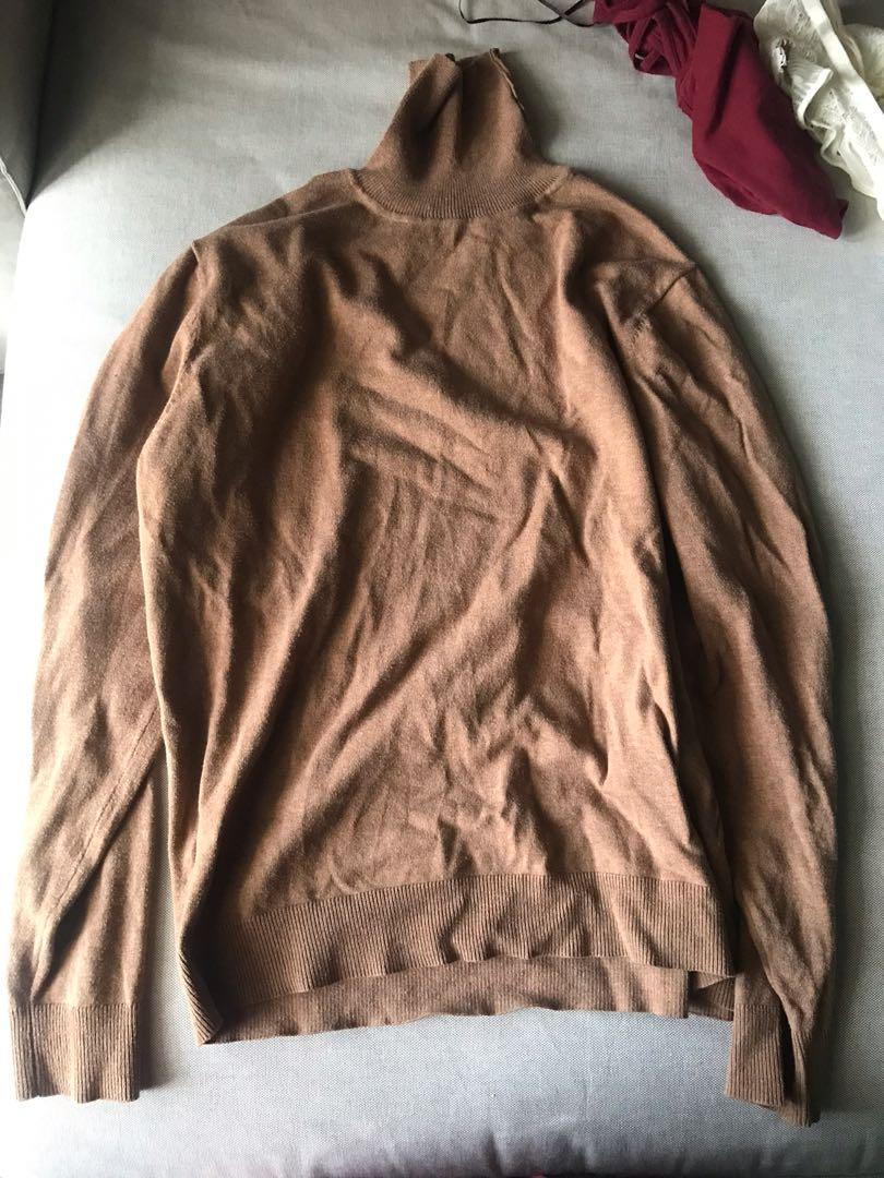 Primark Brown Turtleneck Sweater 