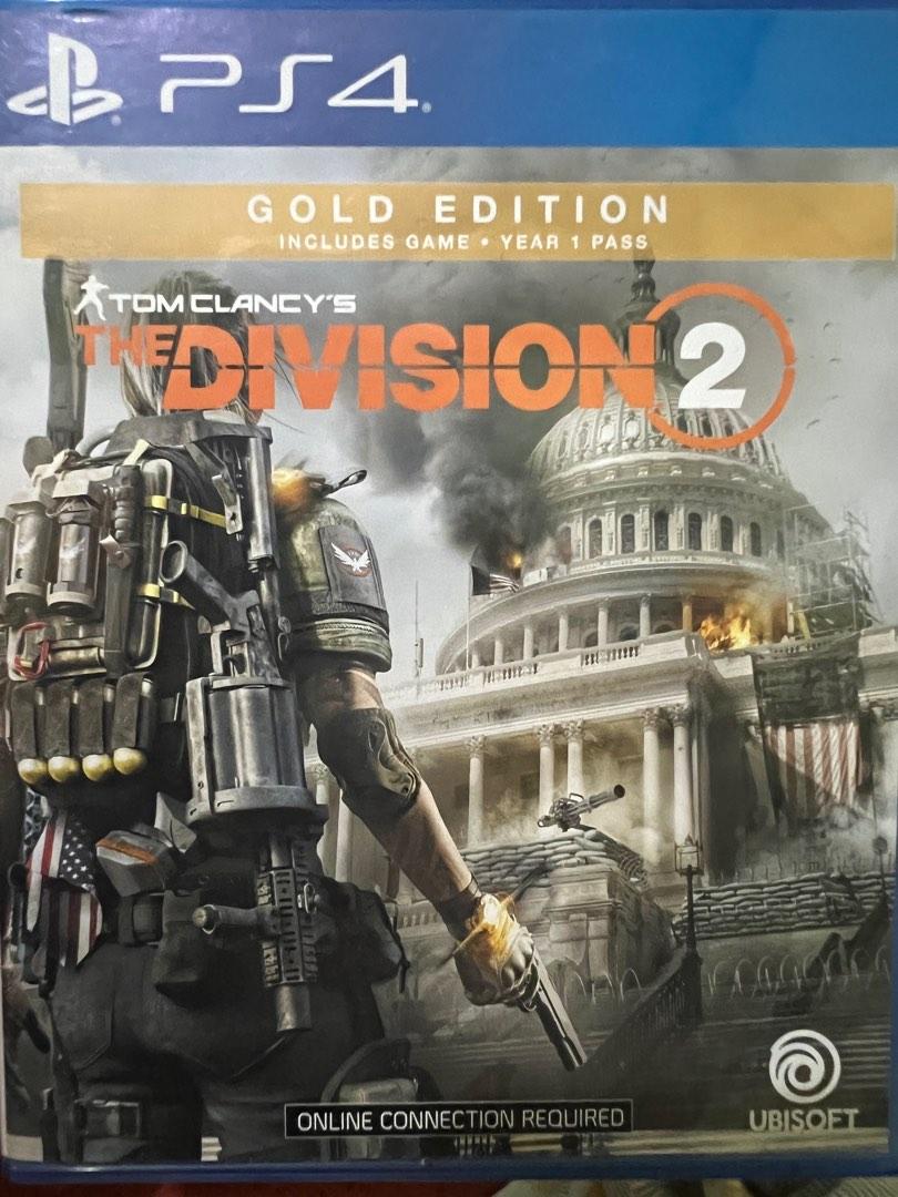 Division 2 gold edition ps4 hotsell
