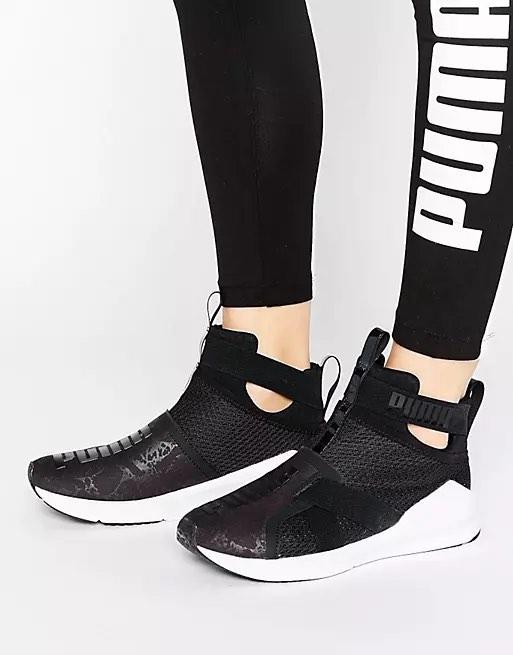 Red puma top fierce strap