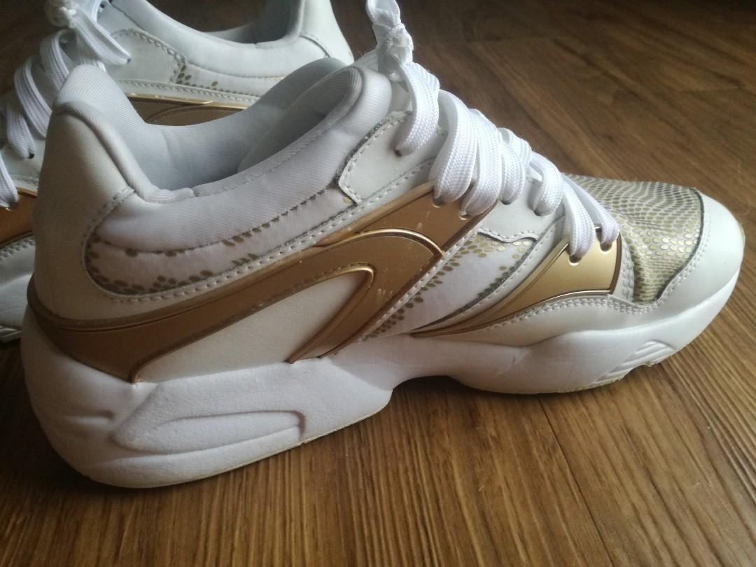 Puma trinomic gold womens sales
