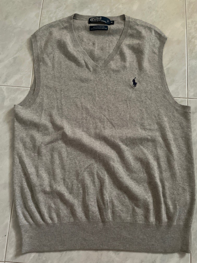 Ralph lauren grey vest online