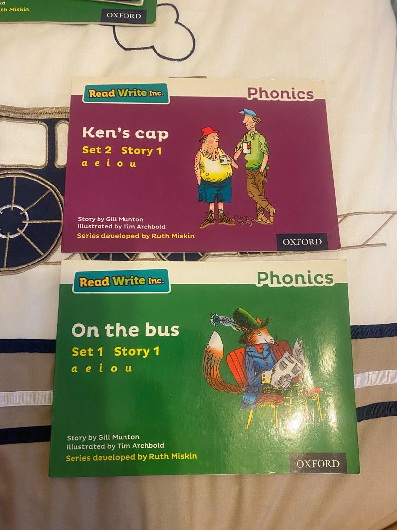 Read write inc readers, handwriting and finger phonics, Hobbies & Toys ...