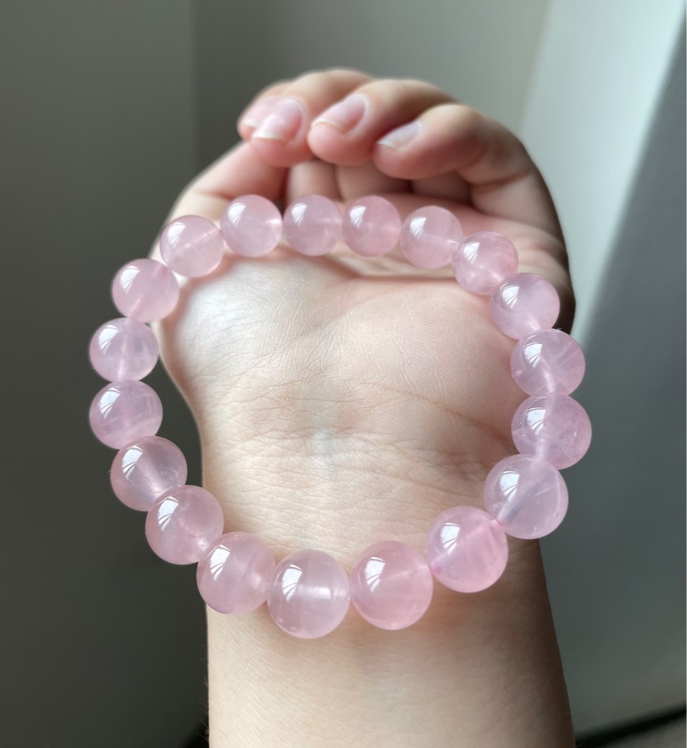 rose quartz power bracelet