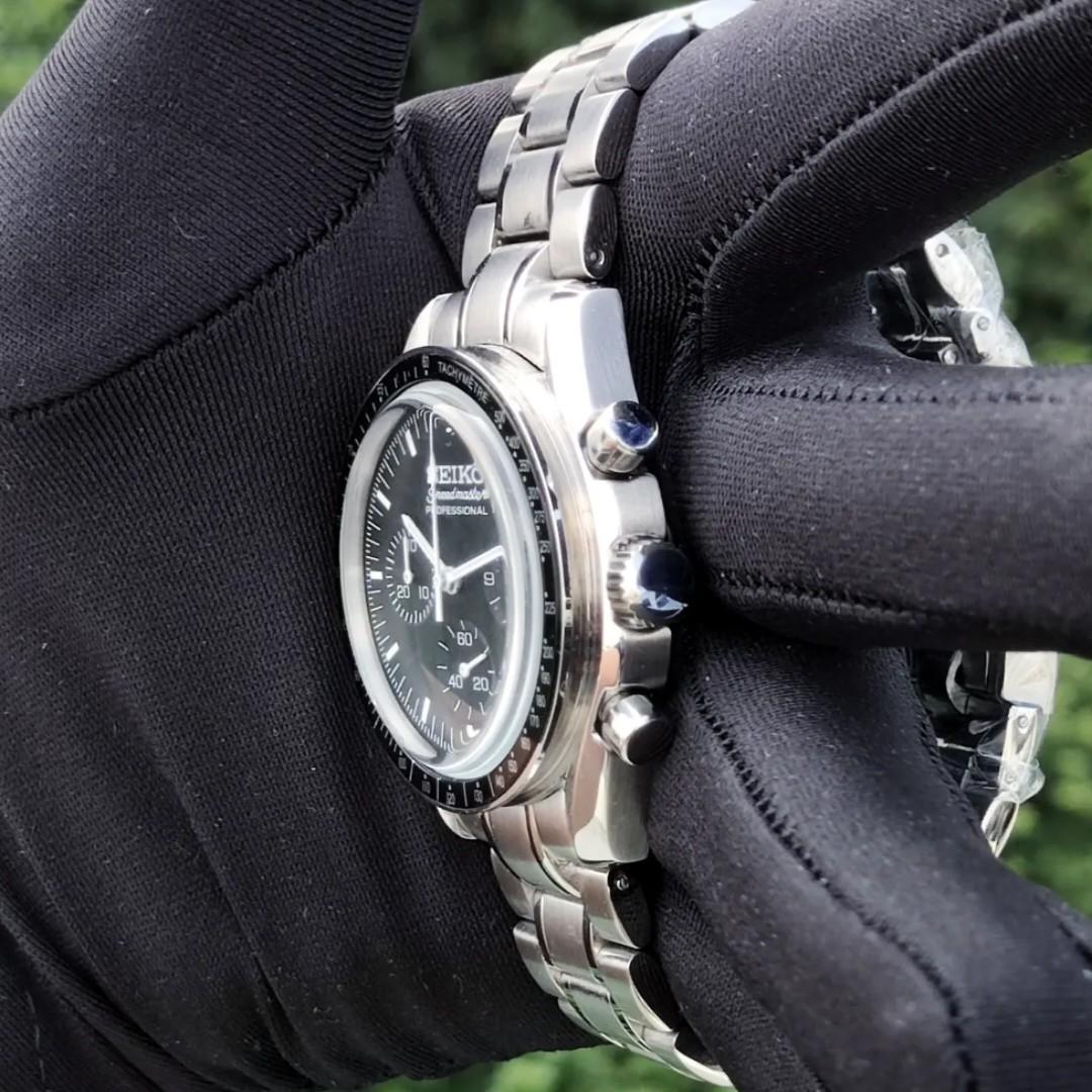 Seiko Omega Speedtimer Mod, Men's Fashion, Watches & Accessories ...