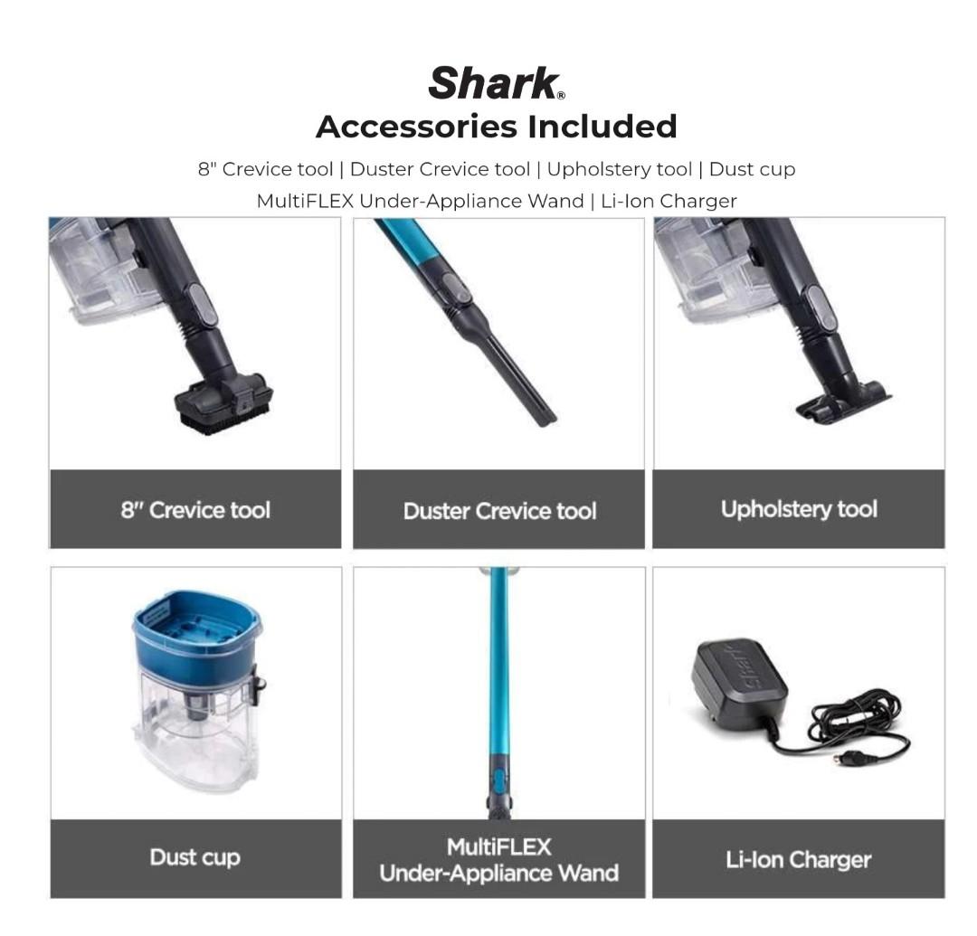 SHARK CORDLESS VACUUM WITH SELF CLEANING BRUSHROLL IZ102, Furniture