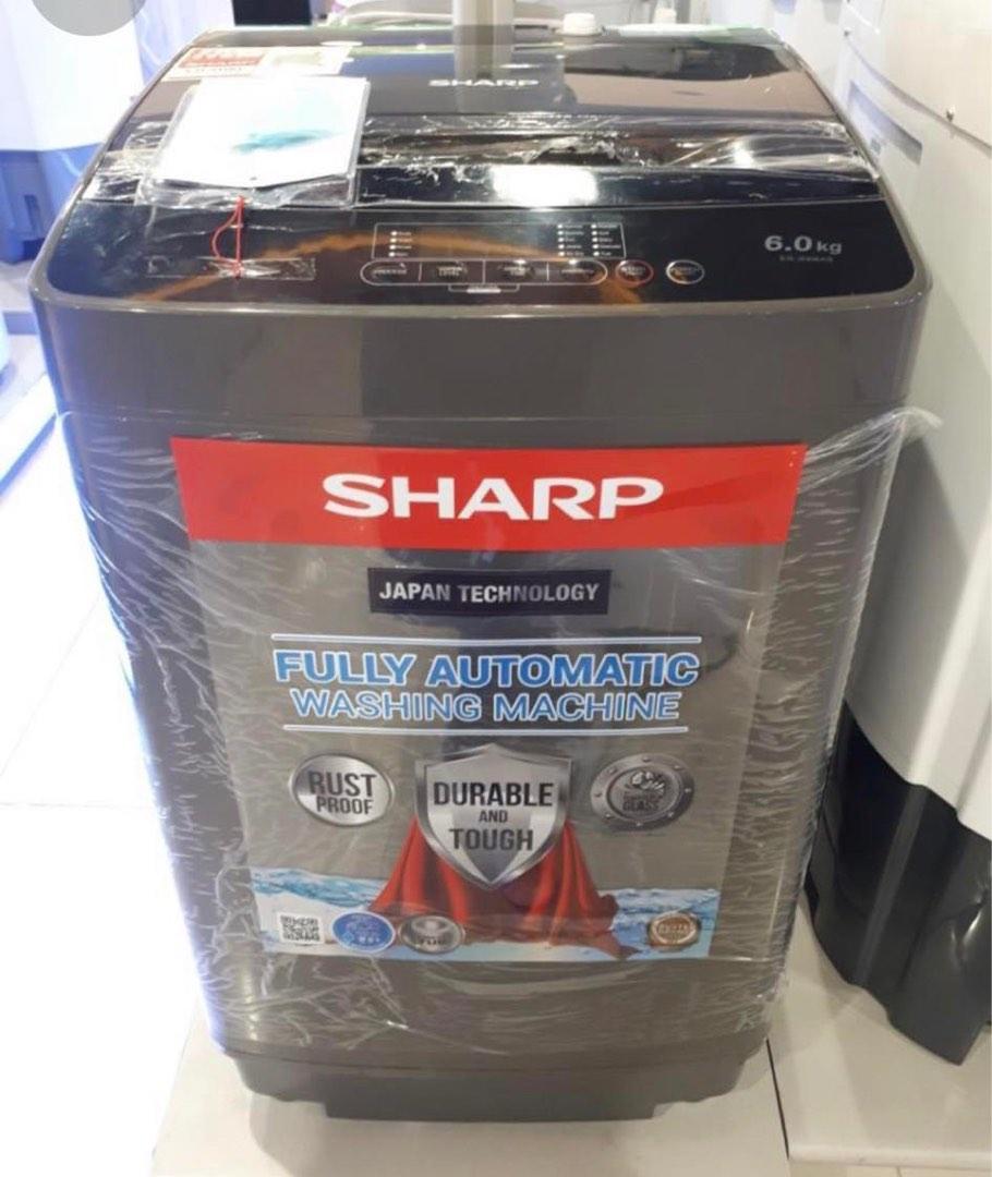 SHARP FULLY AUTOMATIC WASHING MACHINE, TV & Home Appliances, Washing