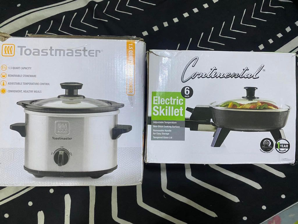 toastmaster 6 inch electric skillet
