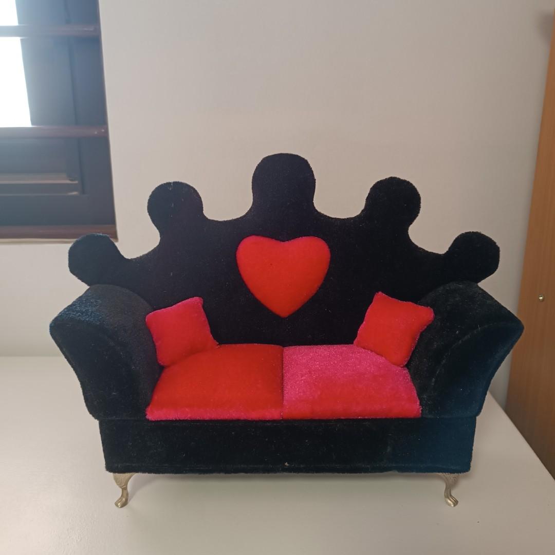 Sofa Jewelry Box with Mirror, Women's Fashion, Jewelry & Organizers