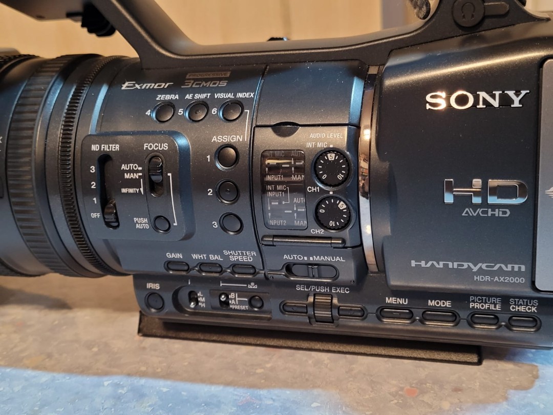 ソニー SONY デジタルHDビデオカメラレコーダー AX2000 HDR-AX2000 H - 3