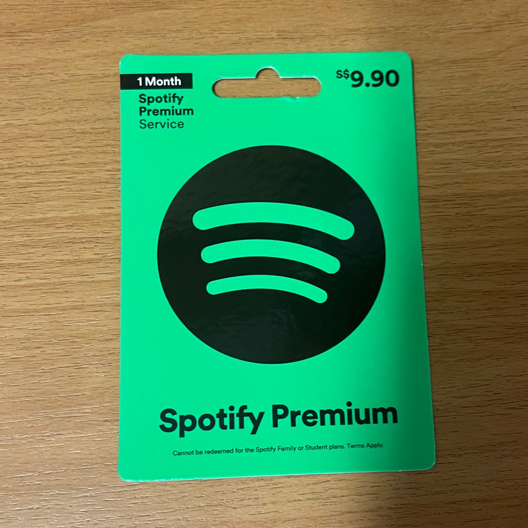 spotify premium code, Tickets & Vouchers, Store Credits on Carousell