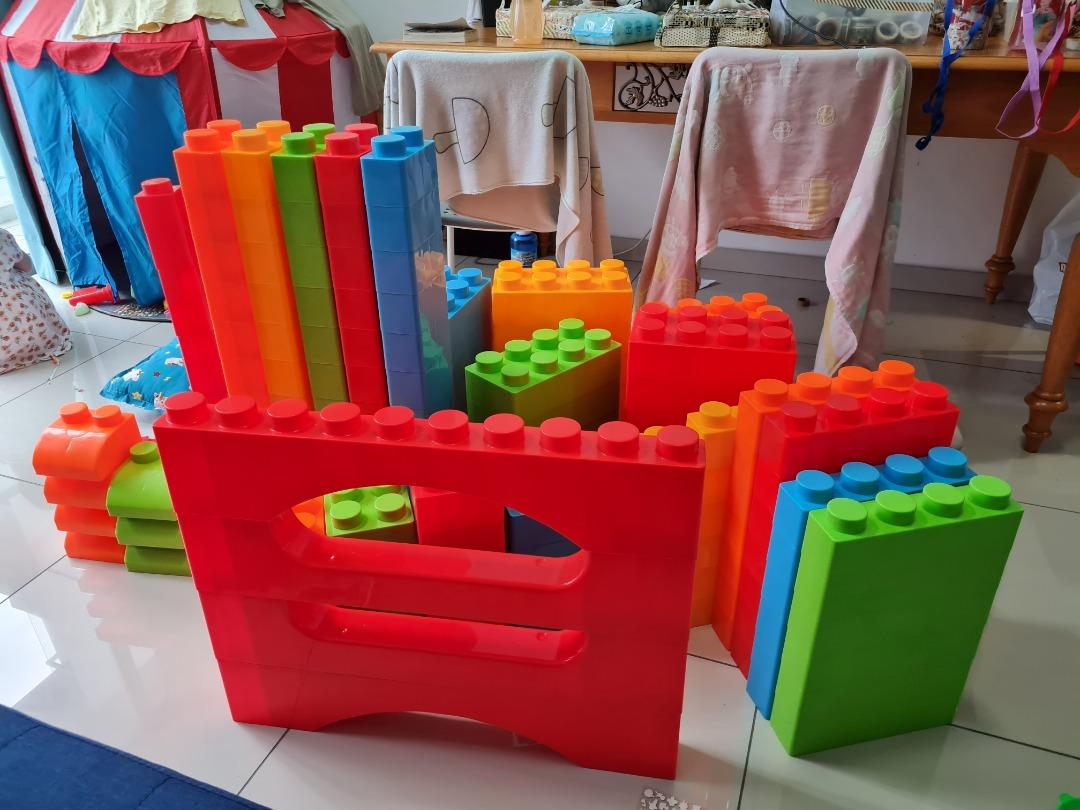 Super Big Giant Jumbo Blocks with Doors 172 Pcs Advance Set