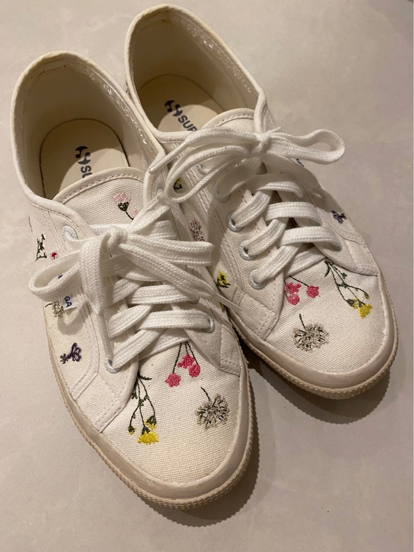 Superga embroidered best sale sneakers