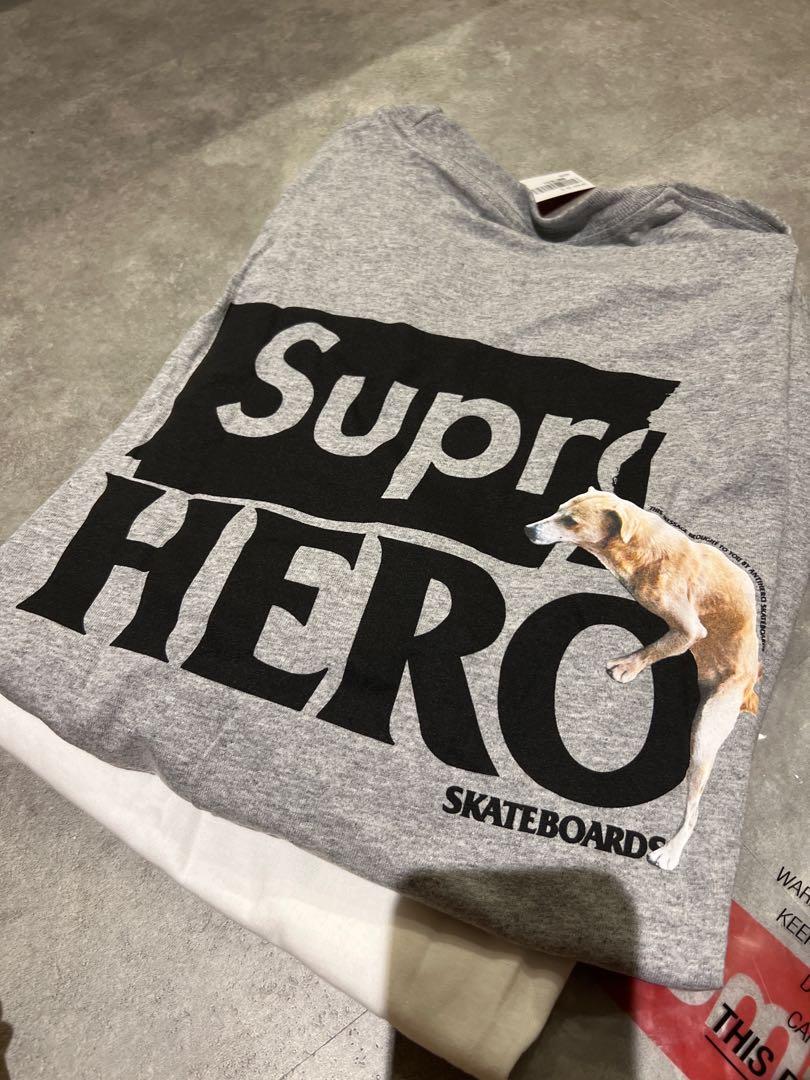 Supreme Anti Hero Dog Tee, Men's Fashion, Tops & Sets, Tshirts