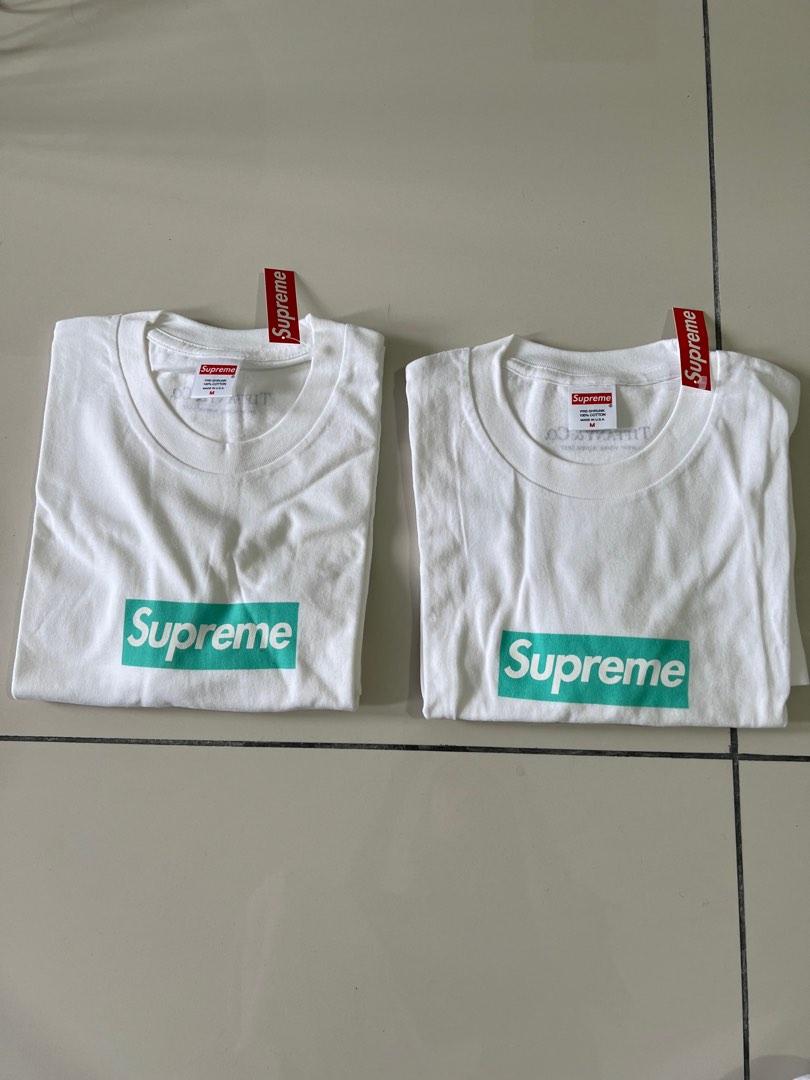 Supreme / Tiffany Box Logo Tee Mサイズ+storksnapshots.com