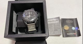 Swatch x Omega Mission to Mercury black color brand new authentic