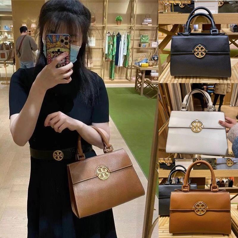 🥰現貨3色爆款‼️Tory Burch Miller top handle satchel bag, 名牌, 手袋及銀包- Carousell