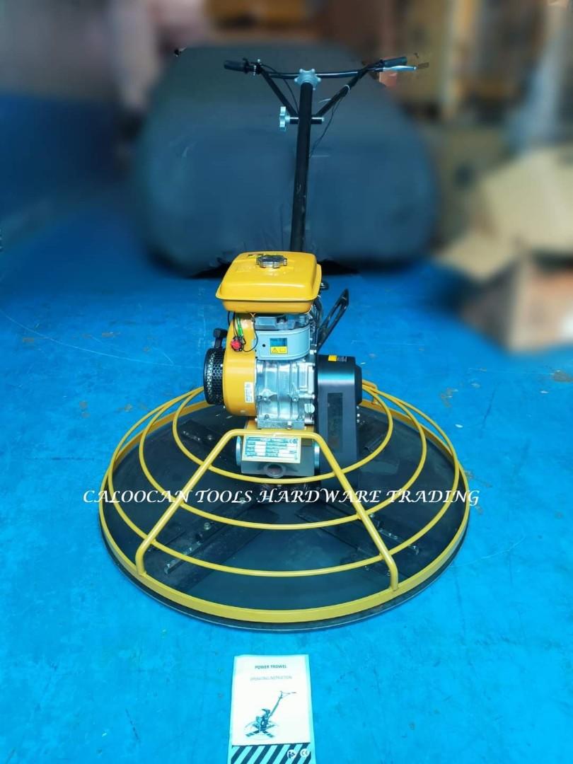 Toyoyama Power Trowel 5HP PT36 with Robin Engine EY20 5HP with Pan