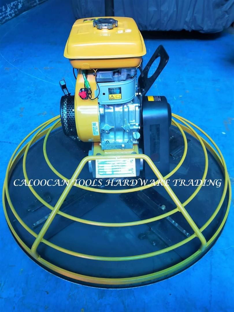 Toyoyama Power Trowel 5HP PT36 with Robin Engine EY20 5HP with Pan