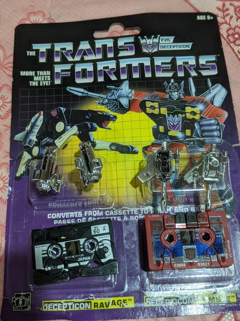 Transformers cassette hot sale reissue