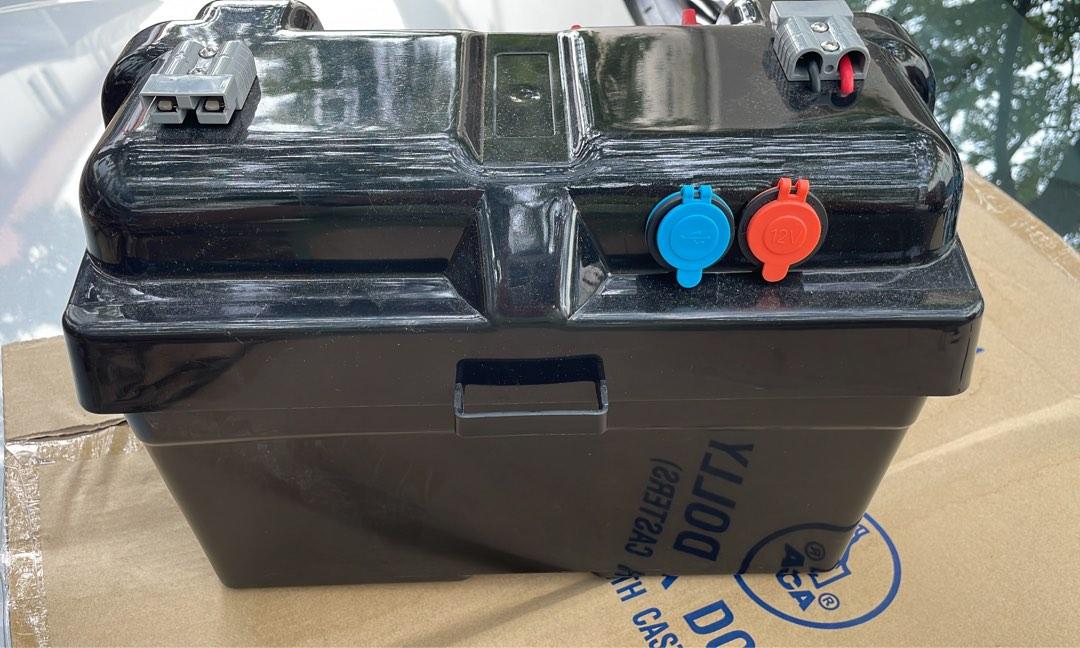 Trolling motor battery box, Sports Equipment, Fishing on Carousell