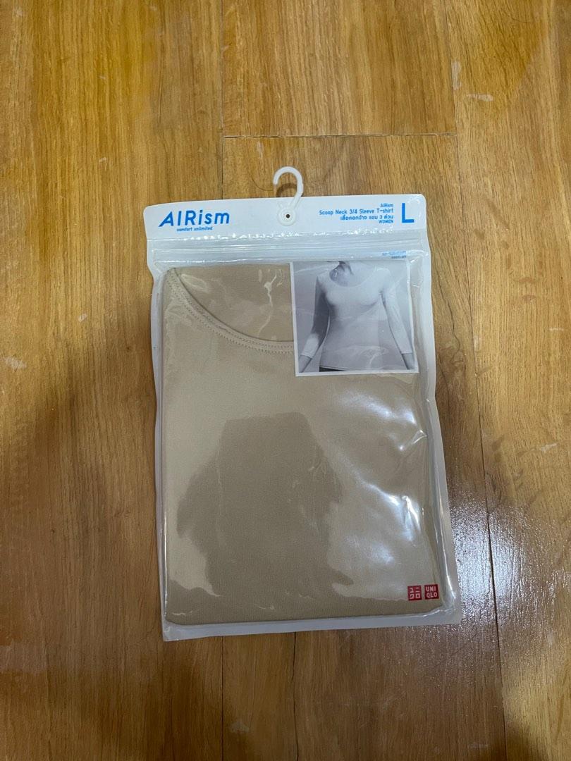Uniqlo airism 3/4 undershirt, Women's Fashion, Undergarments