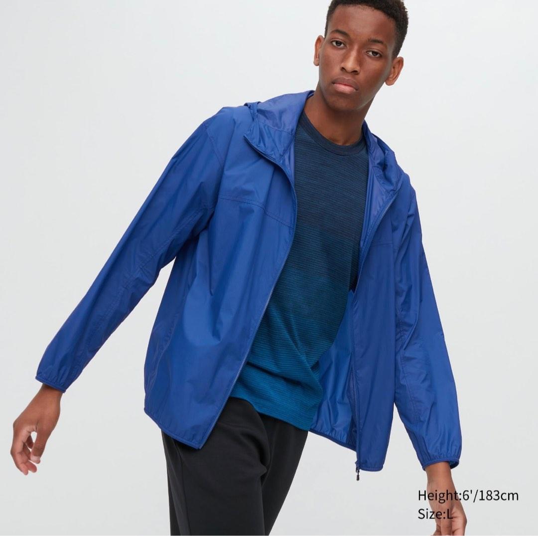 Men pocketable on sale uv protection parka