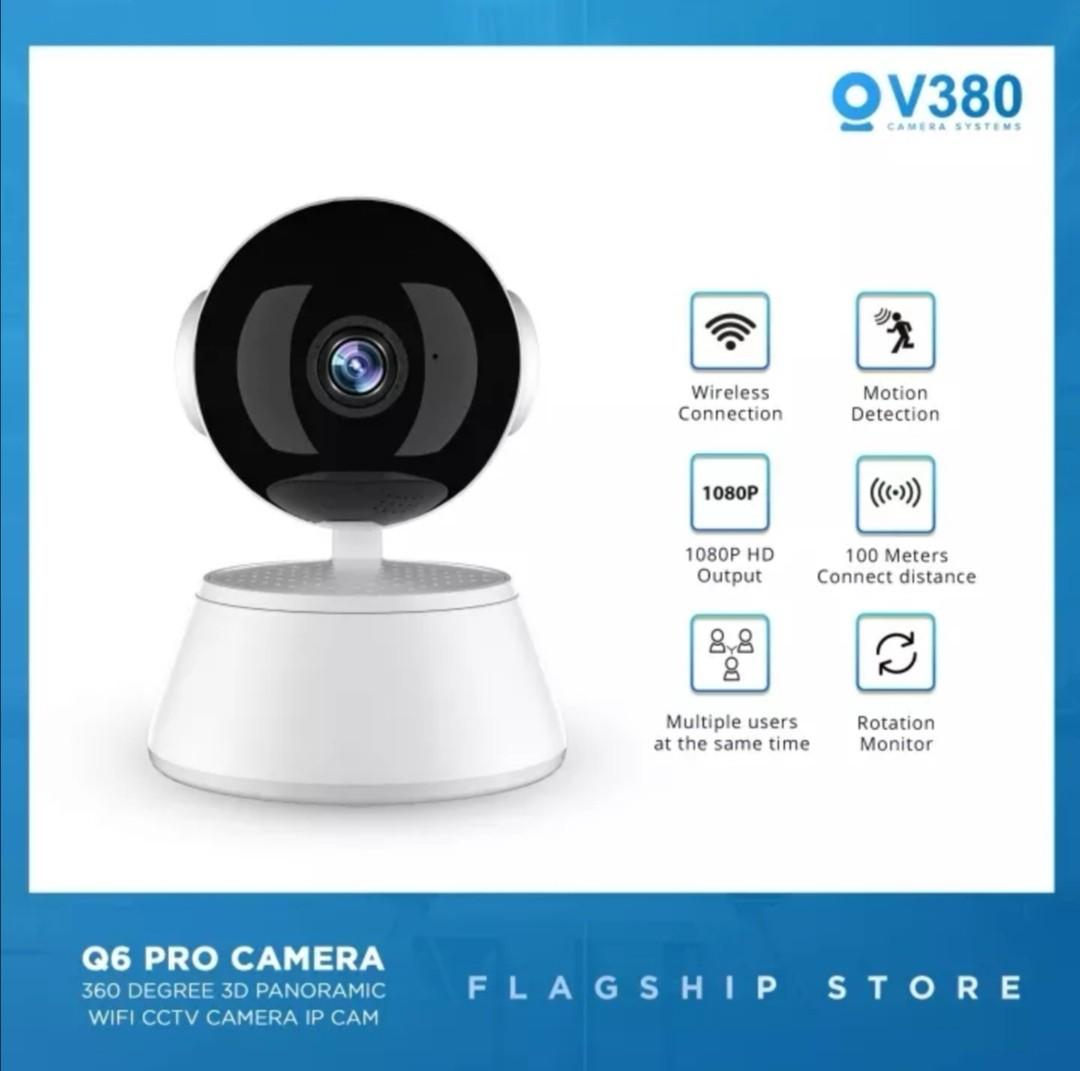 V380 Q6 Pro CCTV Camera, Furniture & Home Living, Security & Locks