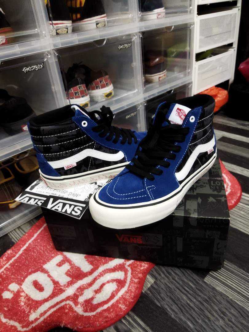 Vans SK8-HI X Lotties Skateshop, Men's Fashion, Footwear, Sneakers ...