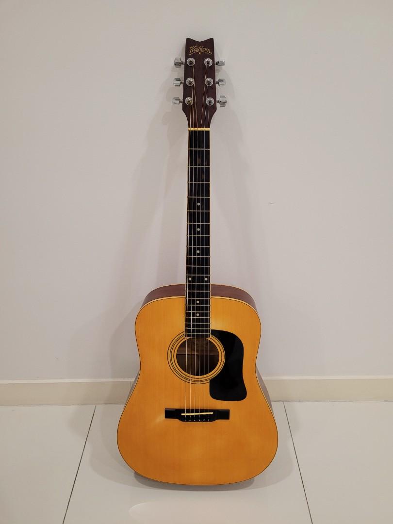 Washburn d top 10n acoustic guitar